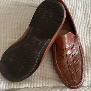 Johnston and Murphy 10.5 loader shoes men’s Johnston & Murphy J. Murphy brown leather tassel loader  main image 3